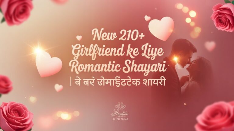 New 210+ Girlfriend Ke Liye Romantic Shayari | गर्लफ्रेंड के लिए रोमांटिक शायरी 