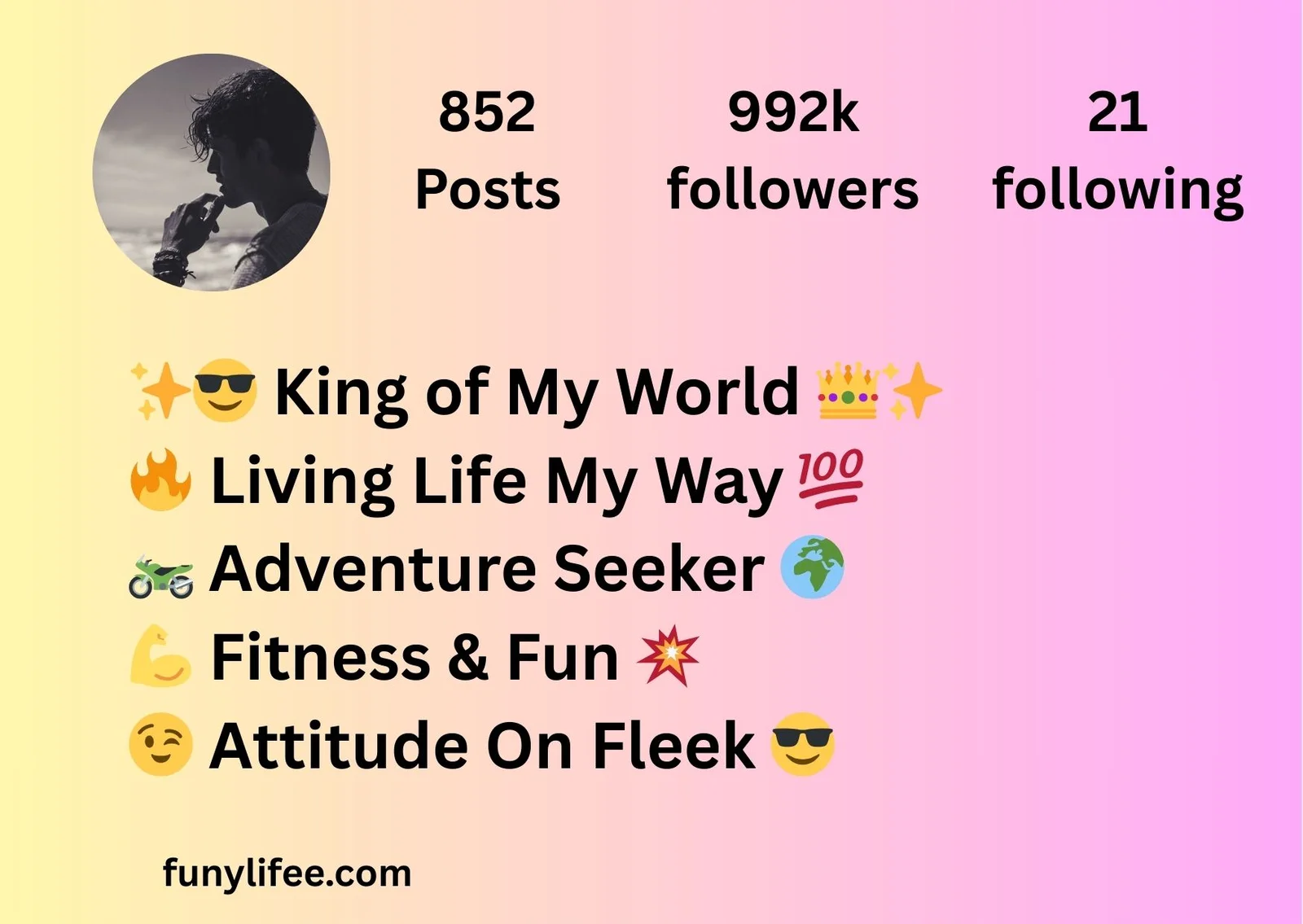 Instagram Bio